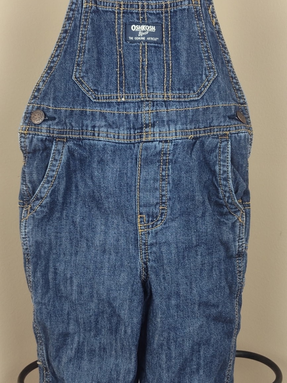 OshKosh B'gosh Classic Blue Denim Kids Overalls